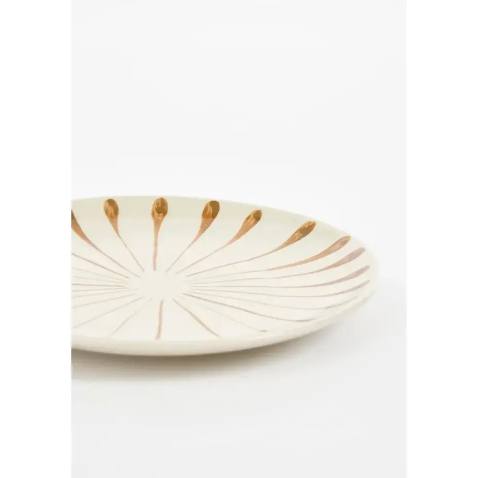 Mica Decorations Elsie Ontbijtbord - Assorti - Steengoed - Bruin