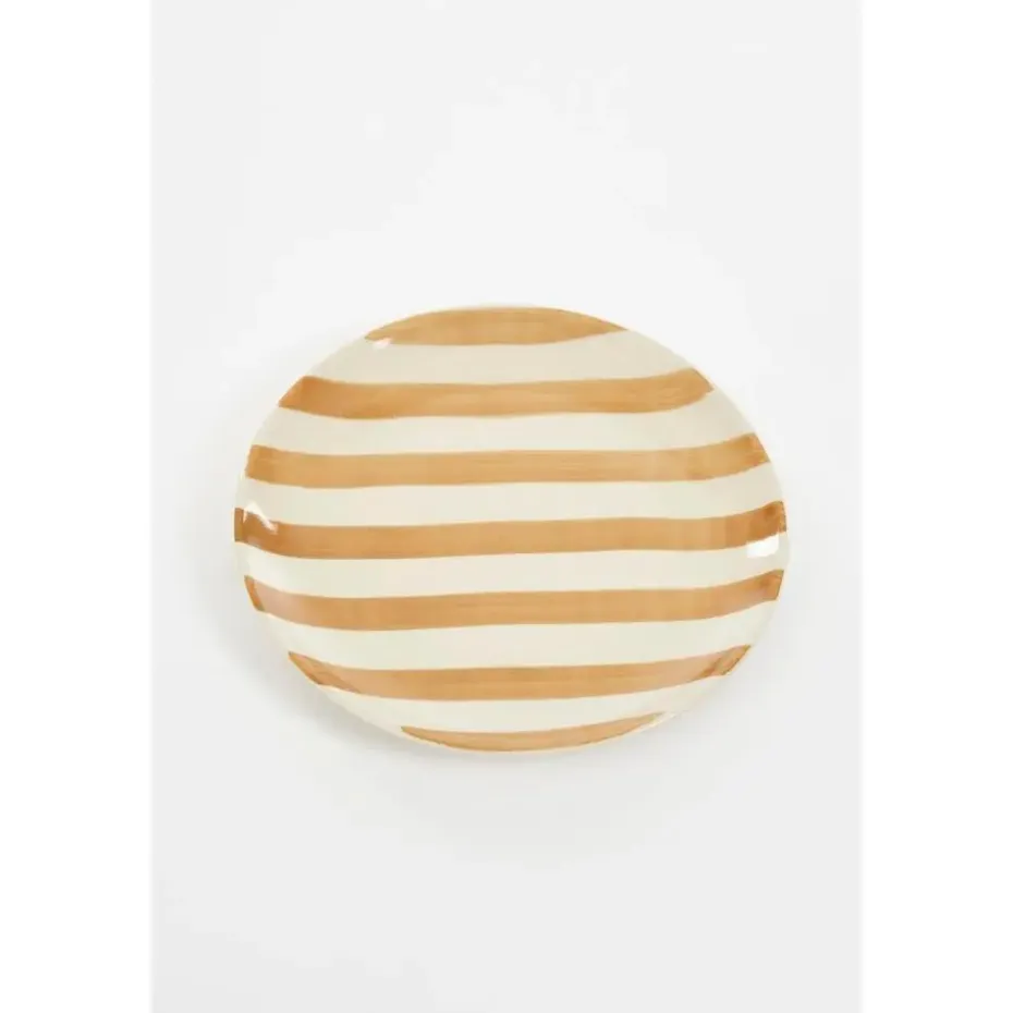 Mica Decorations Elsie Ontbijtbord - Assorti - Steengoed - Bruin