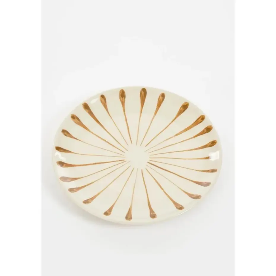 Mica Decorations Elsie Ontbijtbord - Assorti - Steengoed - Bruin