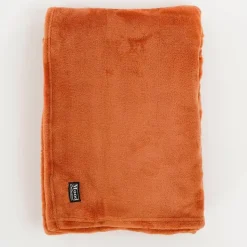 Mica Decorations Famke Fleece Plaid - 180 x 130 cm - Terra