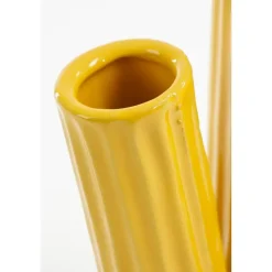 Mica Decorations Felipe Tulpenvaas - H27 x Ø20 cm - Keramiek - Geel