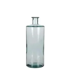 Mica Decorations Guan Glazen Fles - H40 x Ø15 cm - Transparant