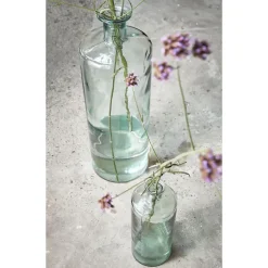 Mica Decorations Guan Glazen Fles - H40 x Ø15 cm - Transparant