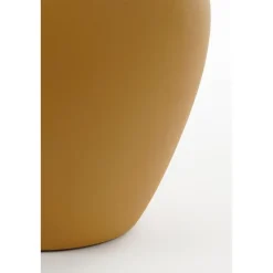 Mica Decorations Gyge Vaas - L30 x B24 x H37 cm - Metaal - Geel