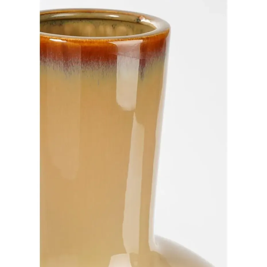 Mica Decorations Holm Vaas - H42 x Ø27,5 cm - Keramiek - Crème