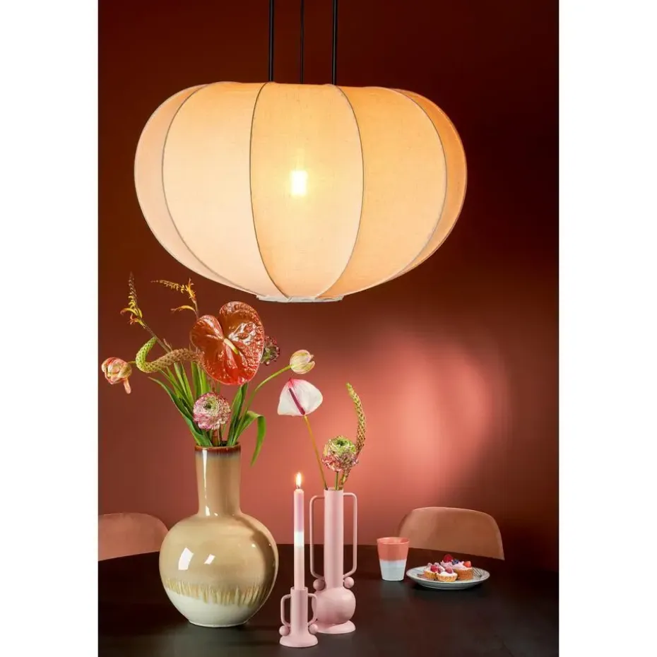 Mica Decorations Holm Vaas - H42 x Ø27,5 cm - Keramiek - Crème