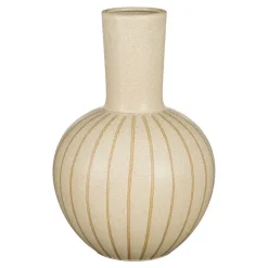 Mica Decorations Holm Vaas - H42 x Ø27,5 cm - Keramiek - Crème