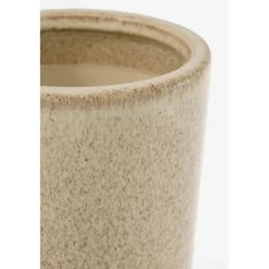 Mica Decorations Holm Vaas - H42 x Ø27,5 cm - Keramiek - Crème