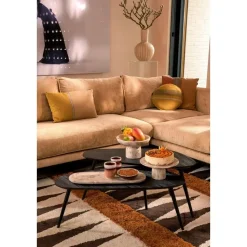 Mica Decorations Holm Vaas - H42 x Ø27,5 cm - Keramiek - Crème