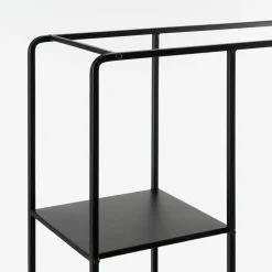 Mica Decorations Jules Open kast - L76 x B30 x H178 cm - Zwart