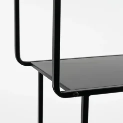 Mica Decorations Jules Open kast - L76 x B30 x H178 cm - Zwart