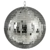 Mica Decorations Kerst Discobal - Ø25 cm - Zilver