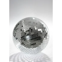 Mica Decorations Kerst Discobal - Ø50 cm - Zilver