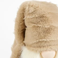 Mica Decorations Kerstdecoratie Gnoom - L19 x B16 x H54 - Bruin