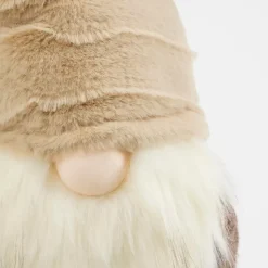 Mica Decorations Kerstdecoratie Gnoom - L19 x B16 x H54 - Bruin