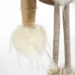 Mica Decorations Kerstdecoratie Gnoom - L19 x B16 x H54 - Bruin