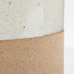 Mica Decorations Lago Bloempot - H18 x Ø20,5 cm - Wit