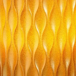 Mica Decorations LED stompkaarsen - 3x st- goud -10/12.5/15 cm