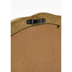 Mica Decorations Nick Wandspiegel - FSC 100% - Mangohout - Donkerbruin