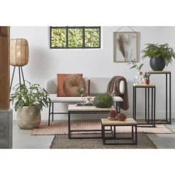 Mica Decorations Oskar Bijzettafel L35 x B35 x H81 cm