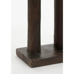 Mica Decorations Pegara Woondecoratie - L7 x B13 x H35 cm - Hout