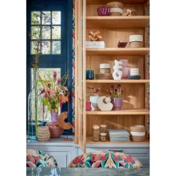 Mica Decorations Petra Decoratie - L39 x B21 x H8 cm - Hout - Bruin