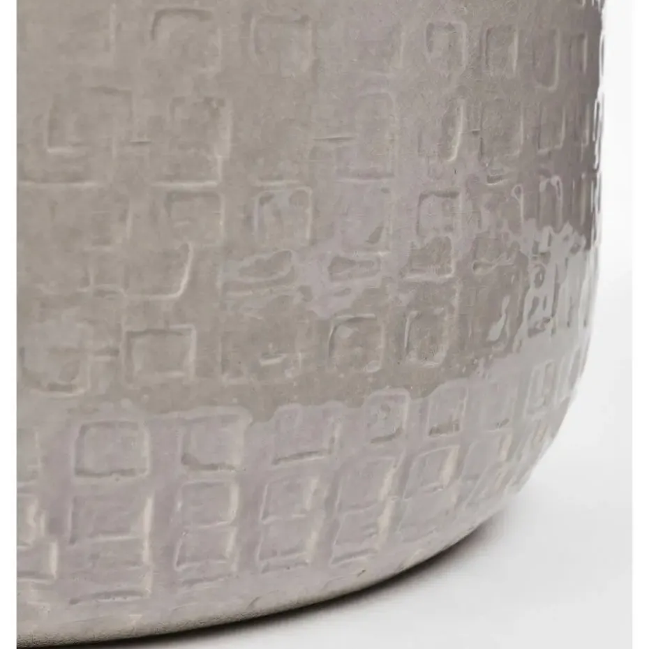 Mica Decorations Plantenpot - Keramiek taupe - 15 x 13 cm