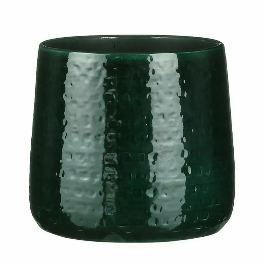 Mica Decorations Plantenpot - Keramiek - green - 24 x 21 cm