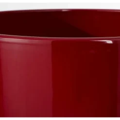 Mica Decorations Plantenpot - rood - keramiek - 28 x 25 cm