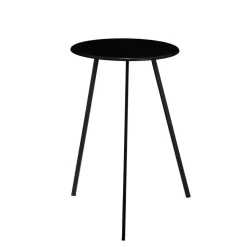 Mica Decorations Seatle Bijzettafel voor Buiten - Metaal - Zwart