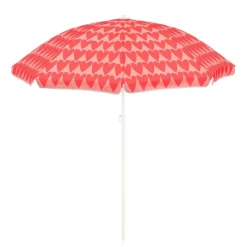 Mica Decorations Strandparasol - H180 x Ø160 cm - Roze