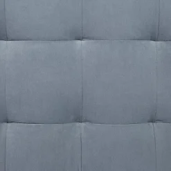 MICHIGAN - Ottomaan - Grijs - Fluweel