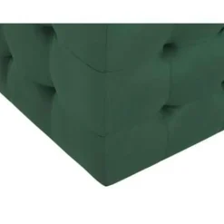 MICHIGAN - Ottomaan - Groen - Fluweel