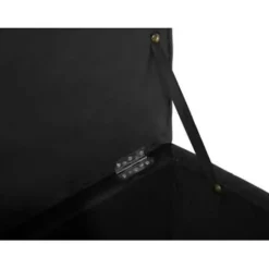 MICHIGAN - Ottomaan - Zwart - Kunstleer