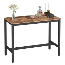 Middelhoge bartafel - vintage - 120x90x60 cm - vintage bruin