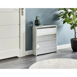 MIDFIELD - Schoenenkast 2 vakken - Wit - MDF