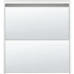 MIDFIELD - Schoenenkast 2 vakken - Wit - MDF