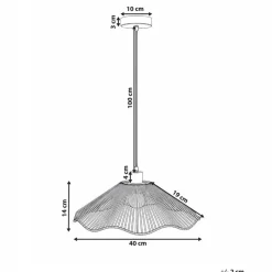 MIGORI - Hanglamp - Naturel - Papier