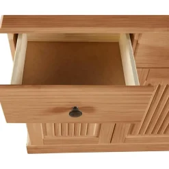 Mille - Dressoir met 3 deuren en 2 lades in natuurlijk grenen