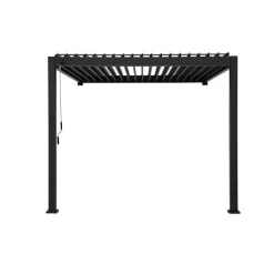 Mirador Classic overkapping muur 300 x 300 cm antraciet