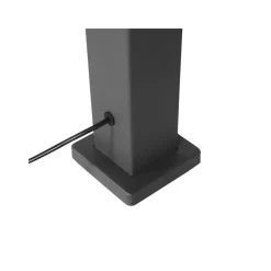 Mirador Deluxe overkapping elektrisch met LED 300 x 600 antraciet