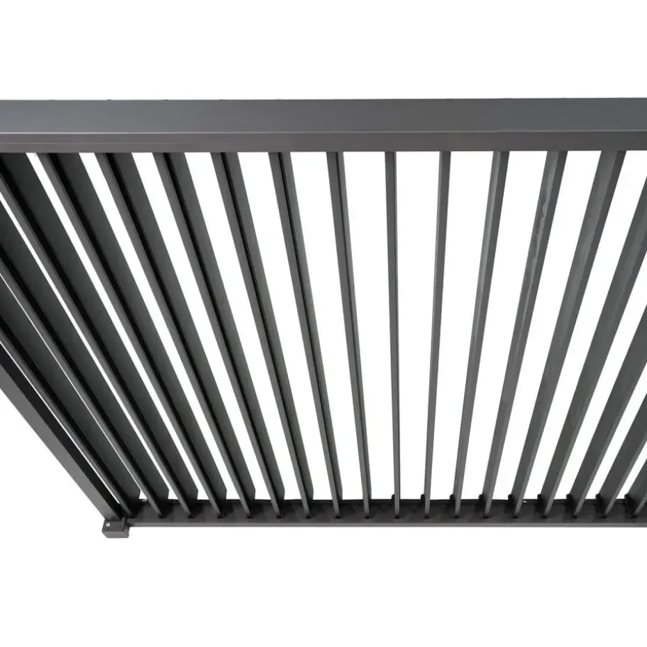 Mirador Deluxe overkapping muur 300 x 530 cm antraciet