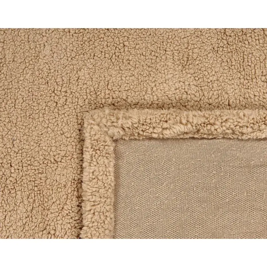 MIRGE - Plaid - Beige - 125 x 150 cm - Polyester