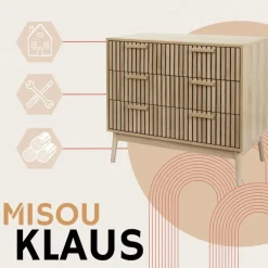 MISOU Commode Klaus - Bruin