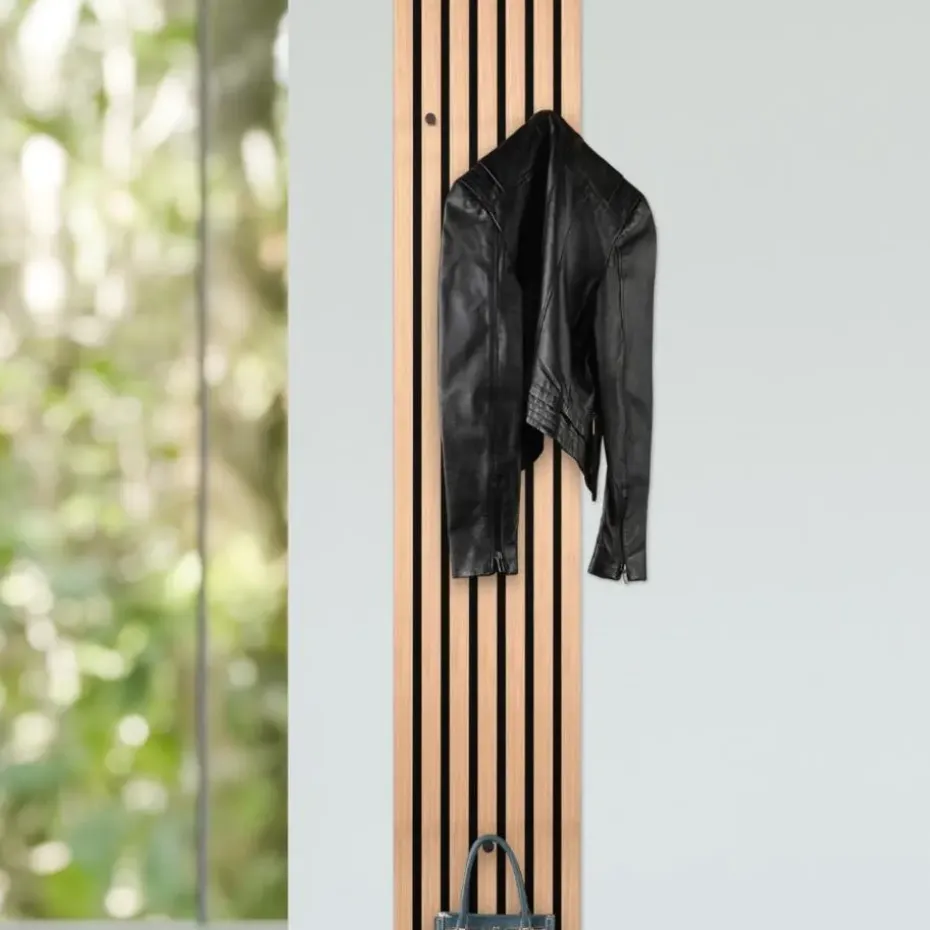 MISOU Kapstok 3 haken Grace - Bruin