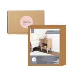 MISOU Nachtkastje Klaus - Bruin