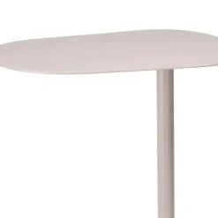 MISOU Organische Bijzettafel op Voet - Beige