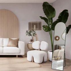 MISOU Passpiegel 150cm - Zwart