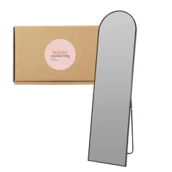 MISOU Passpiegel 150cm - Zwart