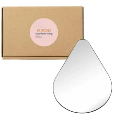 MISOU Spiegel Druppel Design Britta - Zwart